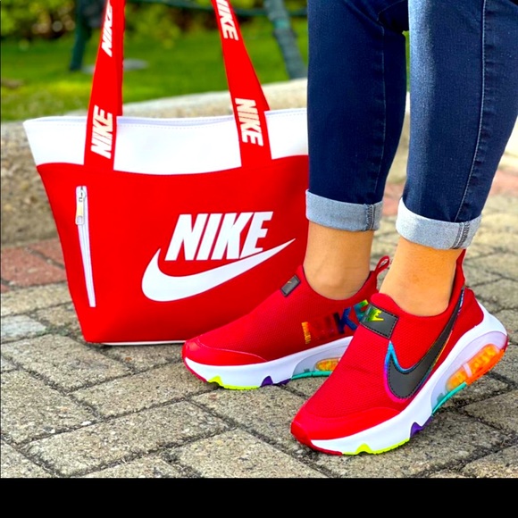 nike shoes and matching bag